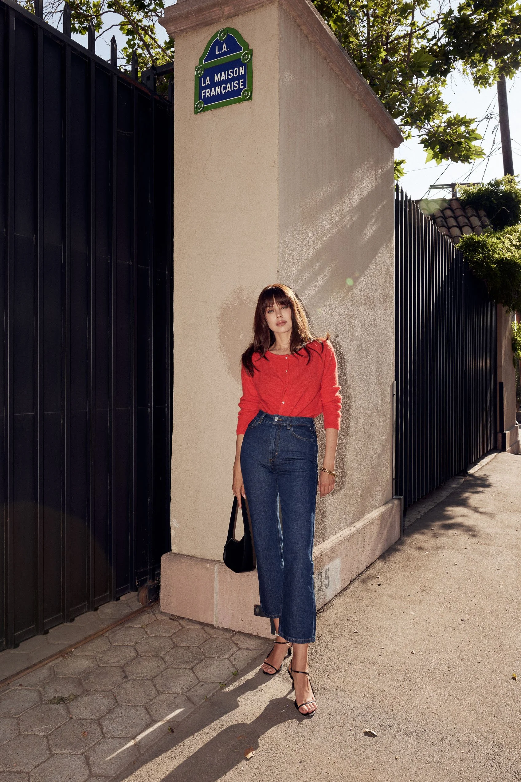 SÉZANE DENIM ストレートデニム 36 Sézane Denim I am loving Right Now — TheVivaLuxury